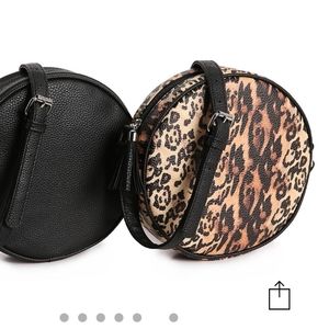 Leopard Print Crossbody Bag
